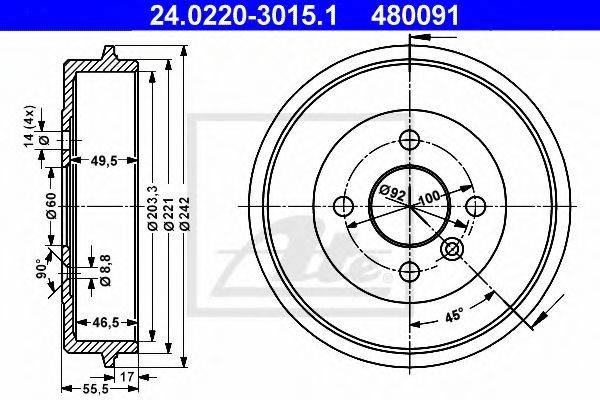 ATE 24.0220-3015.1