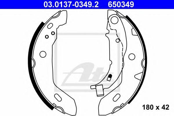 ROULUNDS BRAKING 0713 Комплект гальмівних колодок