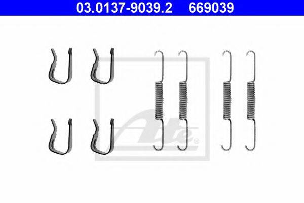 BENDIX 771333B Комплектуючі, гальмівна колодка