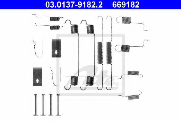BENDIX 771323B Комплектуючі, гальмівна колодка