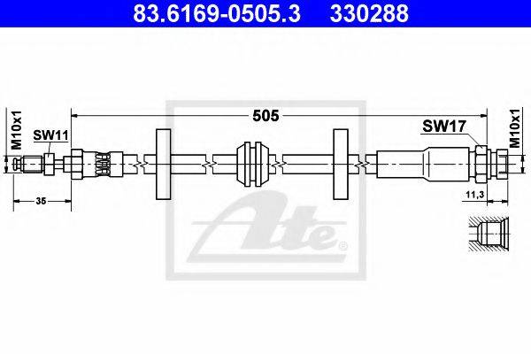 ATE 83.6169-0505.3