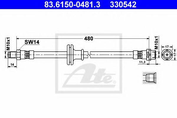 ATE 83.6150-0481.3