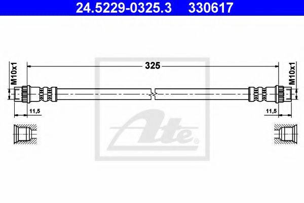 ATE 24.5229-0325.3