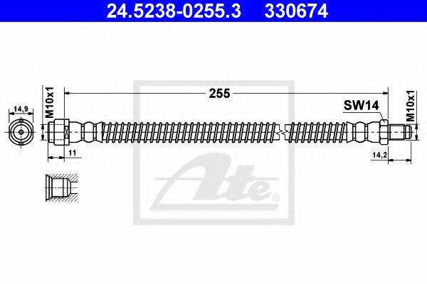 ATE 24.5238-0255.3