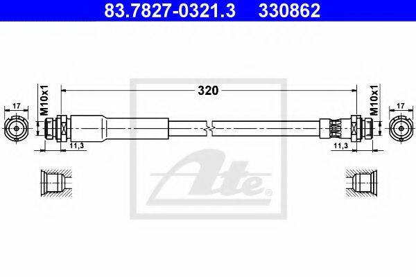 ATE 83.7827-0321.3
