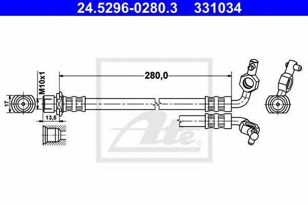 PEX 50046 Трос, управління зчепленням