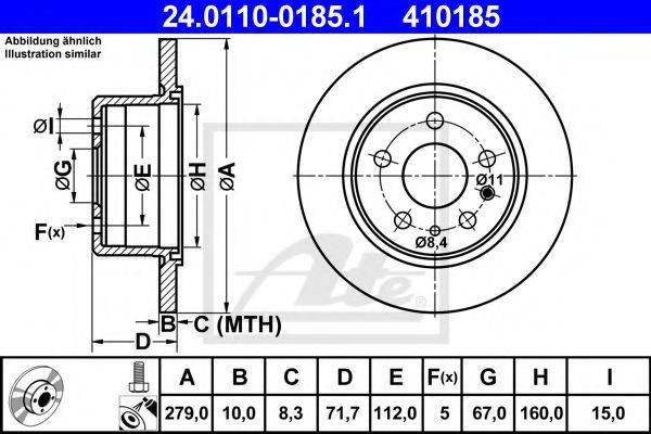 ATE 24.0110-0185.1