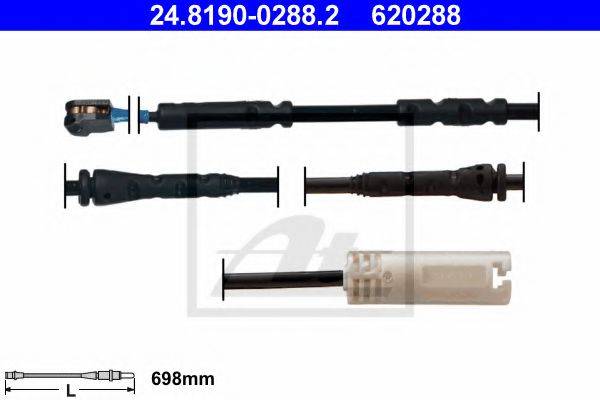 ATE 620288 Сигналізатор, знос гальмівних колодок