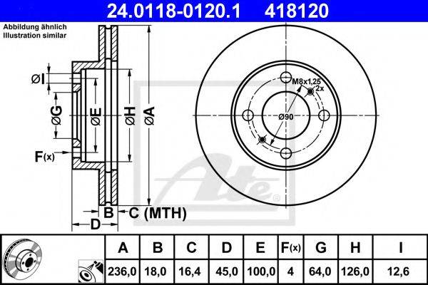 FEBI BILSTEIN 10872 гальмівний диск