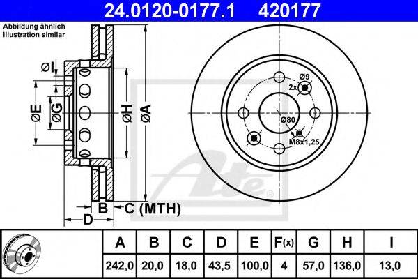 KIA 0K2AA-33-251B гальмівний диск