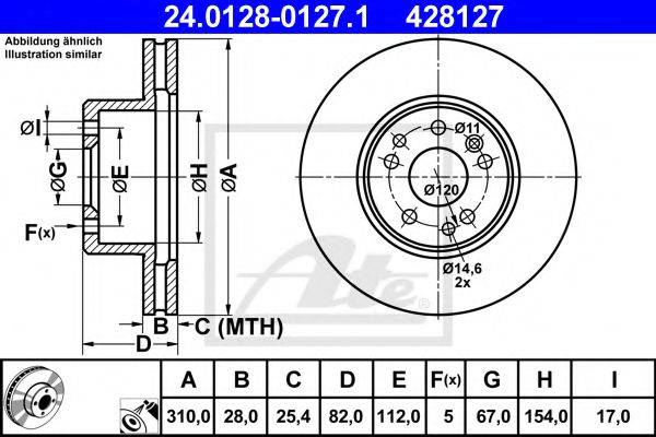 FEBI BILSTEIN 10684 гальмівний диск