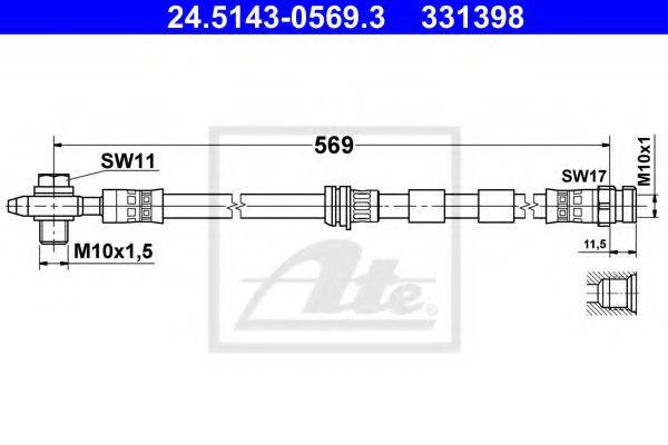 ATE 24.5143-0569.3