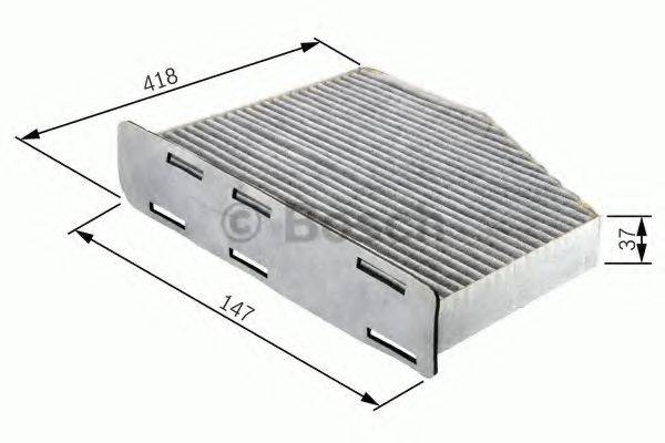 MAHLE FILTER LAK 577 Фільтр, повітря у внутрішньому просторі