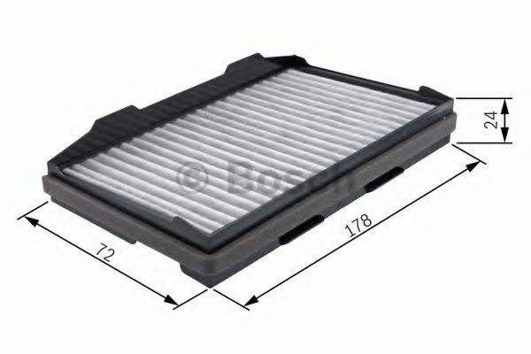 BOSCH M 2162 Фільтр, повітря у внутрішньому просторі