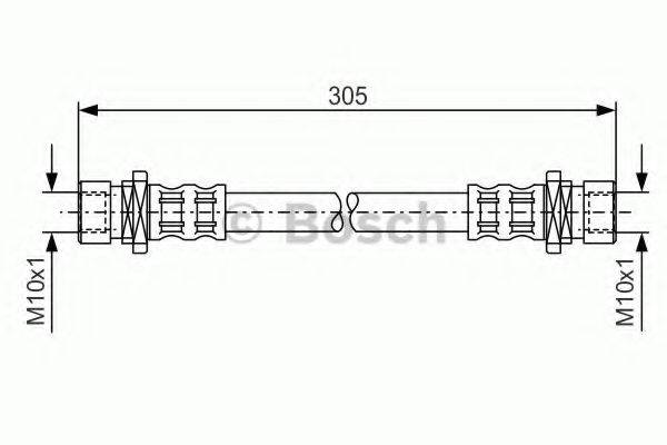 LUCAS ELECTRICAL PHA503 Гальмівний шланг