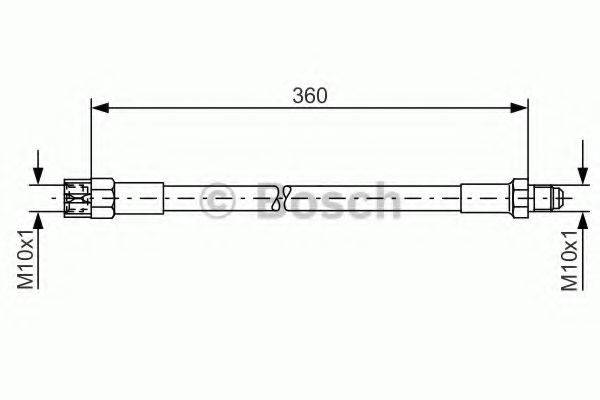 BOSCH BH080 Гальмівний шланг