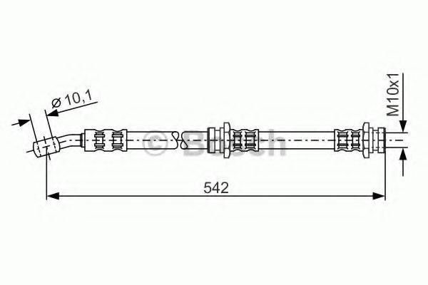 BENDIX 171760B Гальмівний шланг