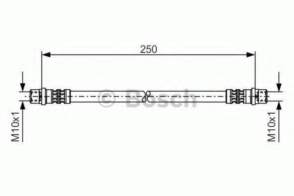 LUCAS ELECTRICAL PHA520 Гальмівний шланг