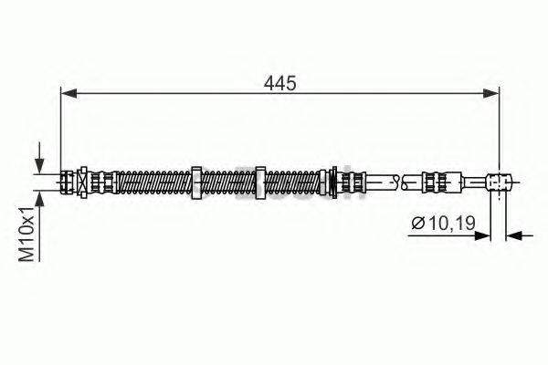 PEX 56.602 Гальмівний шланг