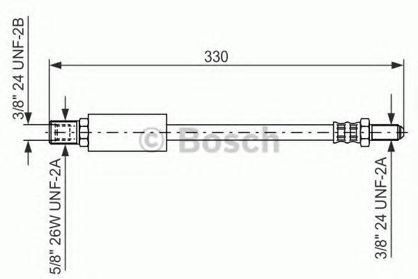 BENDIX 171585B Гальмівний шланг