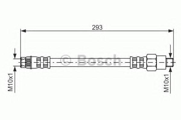 BENDIX 171591B Гальмівний шланг
