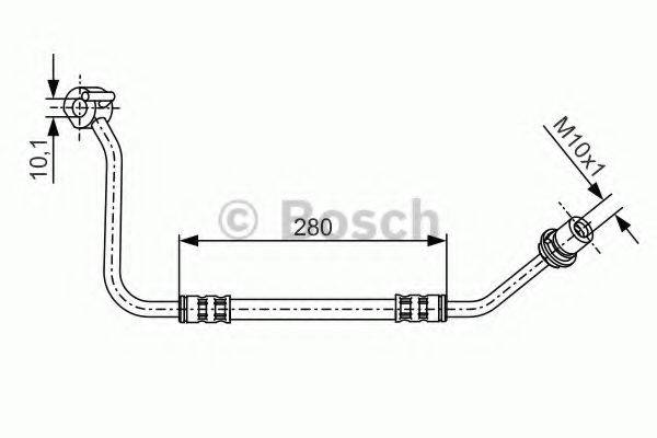 PEX 50.003 Гальмівний шланг