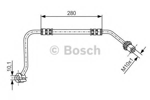 PEX 50004 Гальмівний шланг