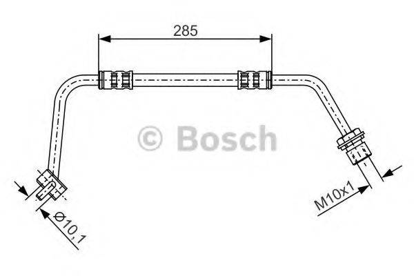 BENDIX 171254B Гальмівний шланг