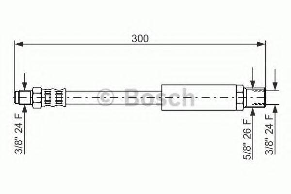 PEX 46.302 Гальмівний шланг