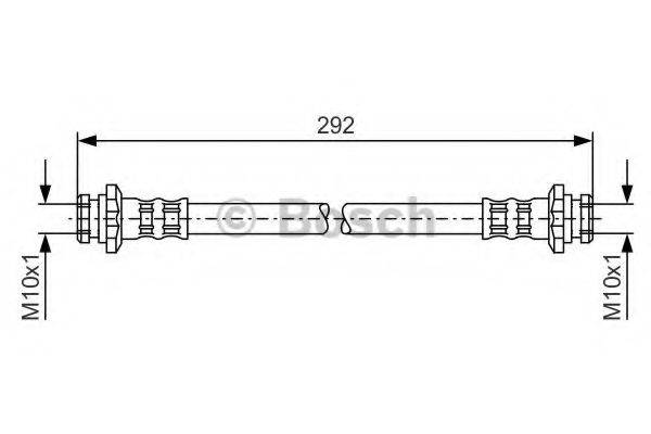 BENDIX 171528B Гальмівний шланг