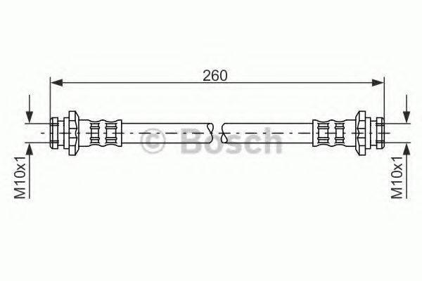 LUCAS ELECTRICAL PHA 192 Гальмівний шланг