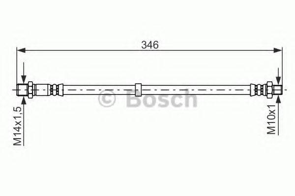 PEX 46012 Гальмівний шланг