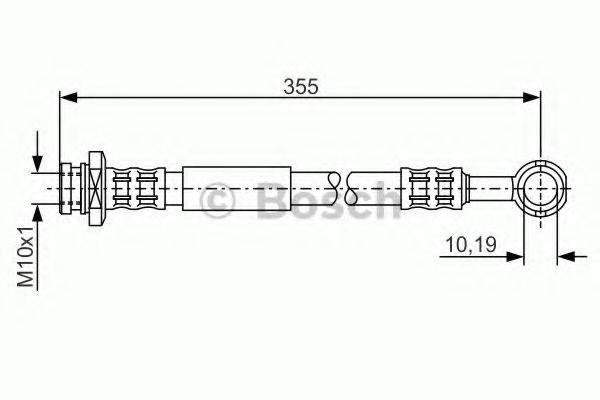LUCAS ELECTRICAL PHD 450 Гальмівний шланг