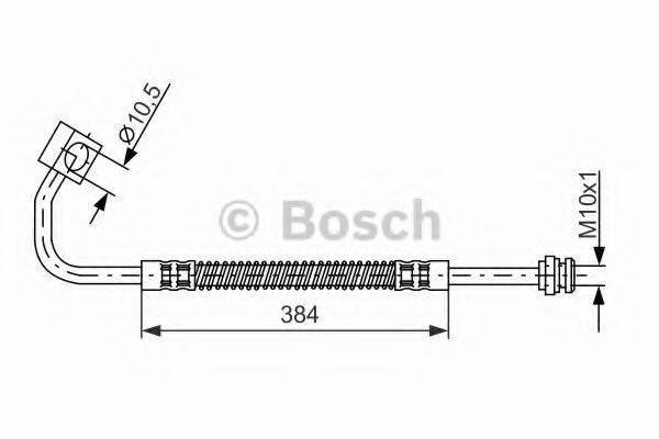 LUCAS ELECTRICAL PHD 452 Гальмівний шланг