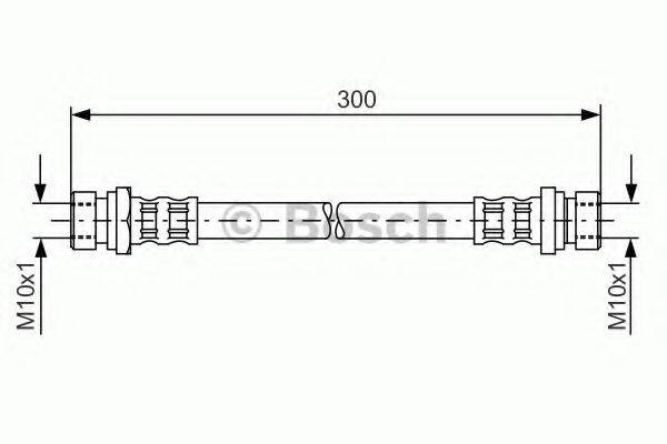 LUCAS ELECTRICAL PHA 439 Гальмівний шланг