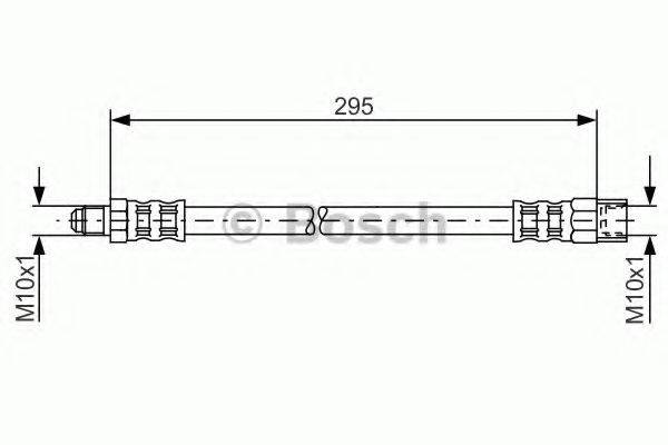 BENDIX 173001B Гальмівний шланг