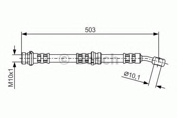 BENDIX 171523B Гальмівний шланг