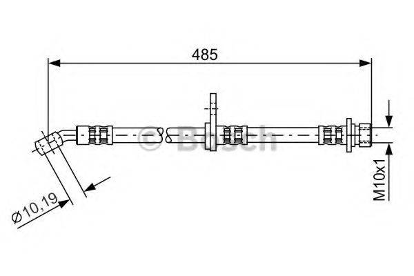 LUCAS ELECTRICAL PHD 375 Гальмівний шланг