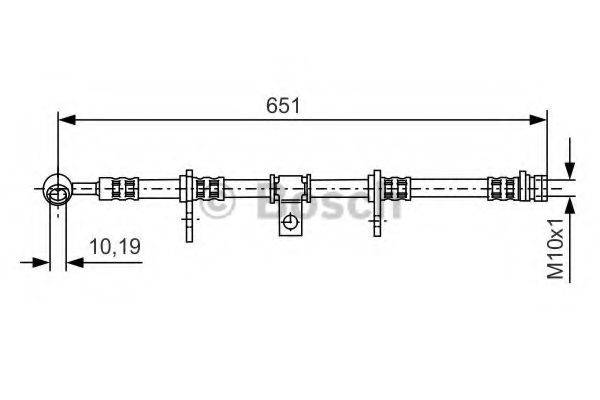BENDIX 171462B Гальмівний шланг