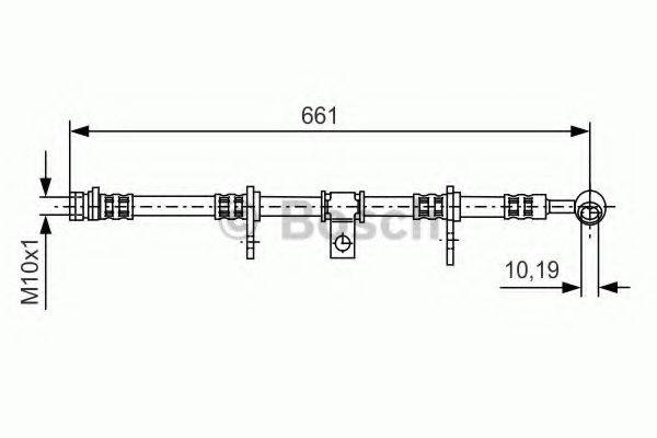BENDIX 171468B Гальмівний шланг
