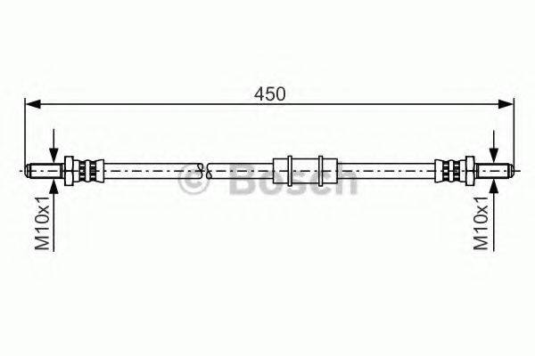 BENDIX 171484B Гальмівний шланг