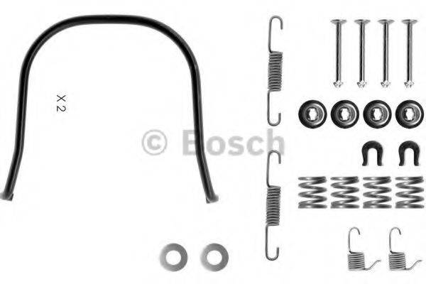 LUCAS ELECTRICAL SFK 120 Комплектуючі, гальмівна колодка