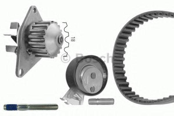 BOSCH 8 725 Водяний насос + комплект зубчастого ременя