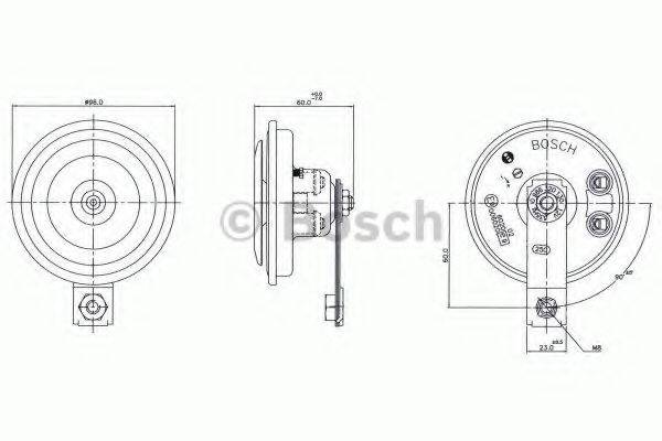 BOSCH H 009 Звуковий сигнал; Звуковий сигнал