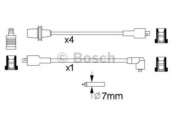 FACET 49094 Комплект дротів запалювання