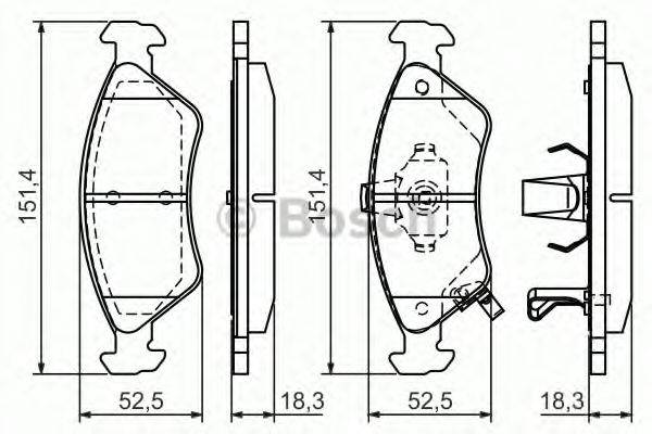 RAICAM 6380 Комплект гальмівних колодок, дискове гальмо