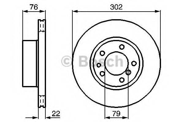 LUCAS ELECTRICAL DF 2556 гальмівний диск