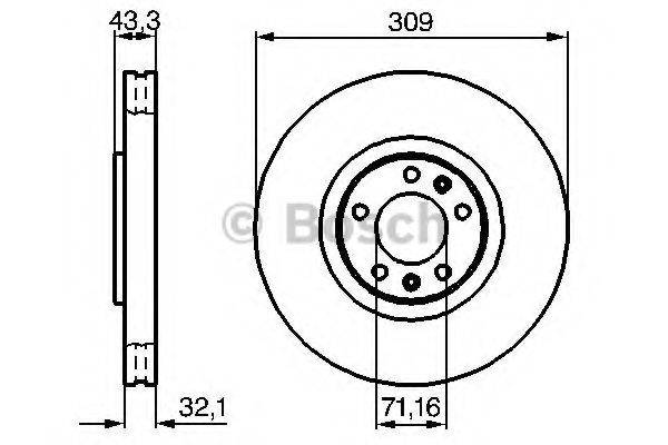 LUCAS ELECTRICAL DF4237S гальмівний диск