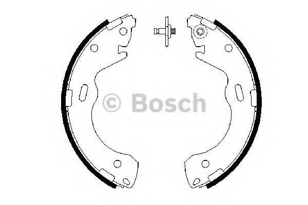 BOSCH BS879 Комплект гальмівних колодок