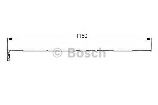 PEX 503 Сигналізатор, знос гальмівних колодок